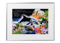 Binary Oceans: Treasure - Framed Edition