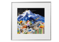 Binary Oceans: Trash - Framed Edition