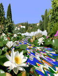 Digital Garden: Chrome River - A4 Limited Edition Fine Art Print